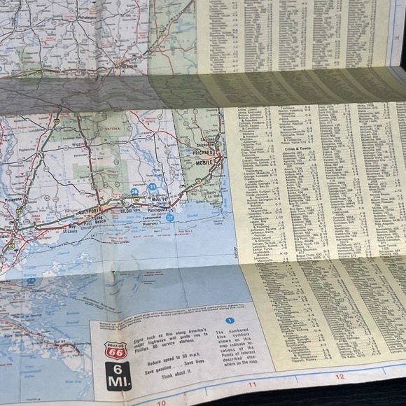 Phillips 66 Arkansas Louisiana Mississippi Map‎ - Picture 9 of 10